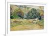 Peasant Garden (Landscape on Tahiti), 1892-Paul Gauguin-Framed Giclee Print