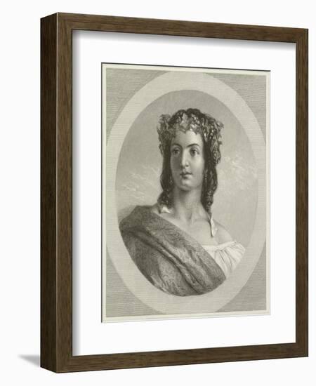 Peasant Girl of Gensano-Thomas Uwins-Framed Giclee Print