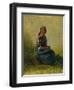 Peasant Girl with Folded Hands, 1837-Carl Spitzweg-Framed Giclee Print