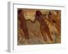 Peasant Girls Bathing at Dusk, 1875-76-Edgar Degas-Framed Giclee Print