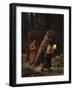 Peasant Girls with Brushwood, C1852-Jean Francois Millet-Framed Giclee Print