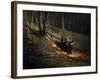 Peasant-Girls with Brushwood (Les Charbonniere), C1852-Jean Francois Millet-Framed Giclee Print