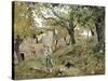 Peasant in Montemurlo Countryside-Telemaco Signorini-Stretched Canvas