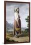 Peasant in the Background of Maddaloni-Giovanni Battista Lusieri-Framed Giclee Print