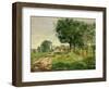 Peasant in the Fields-Henri Rouart-Framed Premium Giclee Print