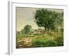 Peasant in the Fields-Henri Rouart-Framed Giclee Print