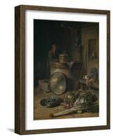 Peasant Interior with Woman at a Well, C.1642–43-Willem Kalf-Framed Giclee Print