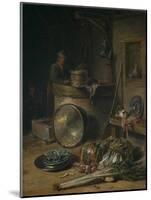 Peasant Interior with Woman at a Well, C.1642–43-Willem Kalf-Mounted Giclee Print