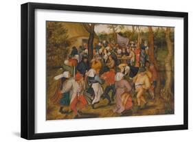 Peasant Kermis-Pieter Brueghel the Younger-Framed Giclee Print