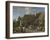 Peasant Kermis-David Teniers II-Framed Art Print