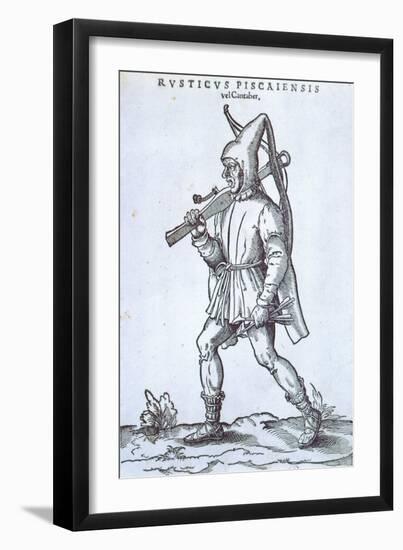 Peasant of Cantabrico Mount-Jost Amman-Framed Giclee Print