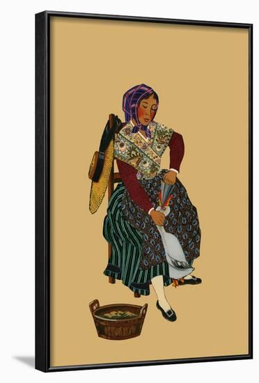 Peasant of Languedoc-Elizabeth Whitney Moffat-Framed Art Print