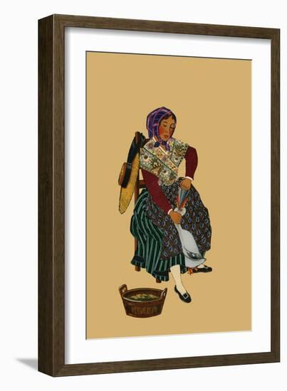 Peasant of Languedoc-Elizabeth Whitney Moffat-Framed Art Print