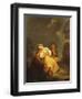 Peasant Scene-Pietro Longhi-Framed Giclee Print