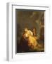 Peasant Scene-Pietro Longhi-Framed Giclee Print