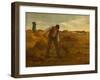 Peasant Spreading Manure , 1854-1855-Jean Francois I Millet-Framed Giclee Print