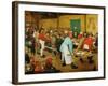 Peasant Wedding (Bauernhochzeit), 1568-Pieter Bruegel the Elder-Framed Giclee Print