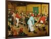 Peasant Wedding (Bauernhochzeit), 1568-Pieter Bruegel the Elder-Framed Giclee Print