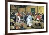 Peasant Wedding (Bauernhochzeit)-Pieter Bruegel the Elder-Framed Art Print