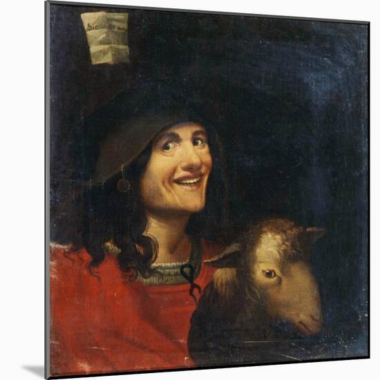 Peasant with a Sheep-Dosso Dossi-Mounted Giclee Print