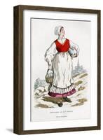 Peasant Woman, 15th Century (1882-188)-Chevignard Chevignard-Framed Giclee Print