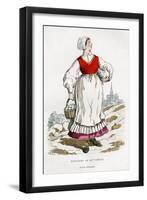 Peasant Woman, 15th Century (1882-188)-Chevignard Chevignard-Framed Giclee Print