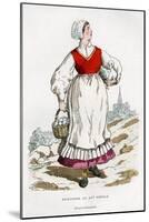 Peasant Woman, 15th Century (1882-188)-Chevignard Chevignard-Mounted Giclee Print