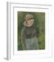 Peasant Woman, 1880-Camille Pissarro-Framed Premium Giclee Print