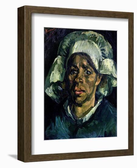 Peasant Woman, 1885-Vincent van Gogh-Framed Giclee Print