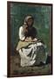 Peasant Woman at Montemurlo, 1862-Vincenzo Cabianca-Framed Giclee Print