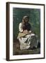 Peasant Woman at Montemurlo, 1862-Vincenzo Cabianca-Framed Giclee Print