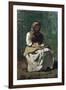 Peasant Woman at Montemurlo, 1862-Vincenzo Cabianca-Framed Giclee Print