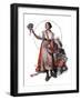 "Peasant Woman Selling Flowers,"May 19, 1923-Walter Beach Humphrey-Framed Giclee Print