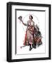 "Peasant Woman Selling Flowers,"May 19, 1923-Walter Beach Humphrey-Framed Giclee Print