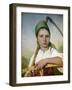 Peasant Woman with a Scythe and Rake-Aleksei Gavrilovich Venetsianov-Framed Giclee Print