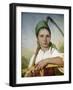 Peasant Woman with a Scythe and Rake-Aleksei Gavrilovich Venetsianov-Framed Giclee Print