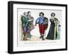 Peasants, a Gentleman and a Lady, 1635 (1882-188)-null-Framed Giclee Print