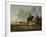 Peasants and Cattle by the River Merwede, C.1655-60-Aelbert Cuyp-Framed Giclee Print