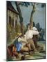 Peasants at Rest-Giandomenico Tiepolo-Mounted Giclee Print