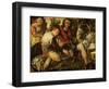 Peasants at the market (1567)-Joachim Bueckelaer-Framed Giclee Print
