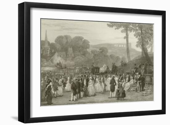 Peasants Ball-Eugene-Louis Lami-Framed Giclee Print