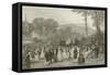 Peasants Ball-Eugene-Louis Lami-Framed Stretched Canvas