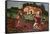 Peasants' Brawl (Oil on Canvas)-Pieter the Younger Brueghel-Framed Stretched Canvas