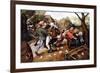 Peasants Brawling, 1619-Pieter Bruegel the Elder-Framed Giclee Print