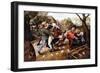 Peasants Brawling, 1619-Pieter Bruegel the Elder-Framed Giclee Print