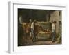 Peasants Bringing Home a Calf Born in the Fields, 1864-Jean-Francois Millet-Framed Premium Giclee Print