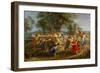 Peasants' Dance, circa 1630-Peter Paul Rubens-Framed Giclee Print