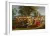 Peasants' Dance, circa 1630-Peter Paul Rubens-Framed Giclee Print