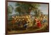 Peasants' Dance, circa 1630-Peter Paul Rubens-Framed Giclee Print