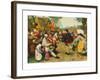 Peasants Dance-Pieter Bruegel the Elder-Framed Collectable Print